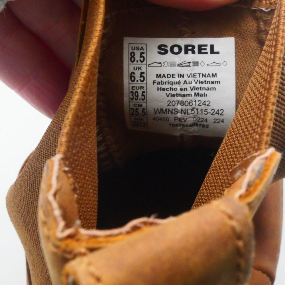 New Sorel EXPLORER STRT Boots  Chelsea Women's 8.5 Boots Velvet Tan Brown - Picture 6 of 7